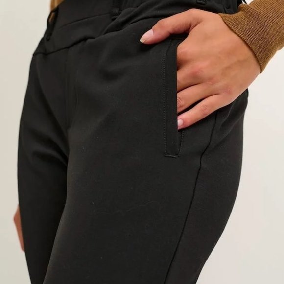 KAFFE JILLIAN SOFIE PANTS SUITING DEEP BLACK - Picture 5 of 6